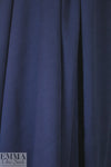 Mi11y Italian textured plisse' matelasse' - navy