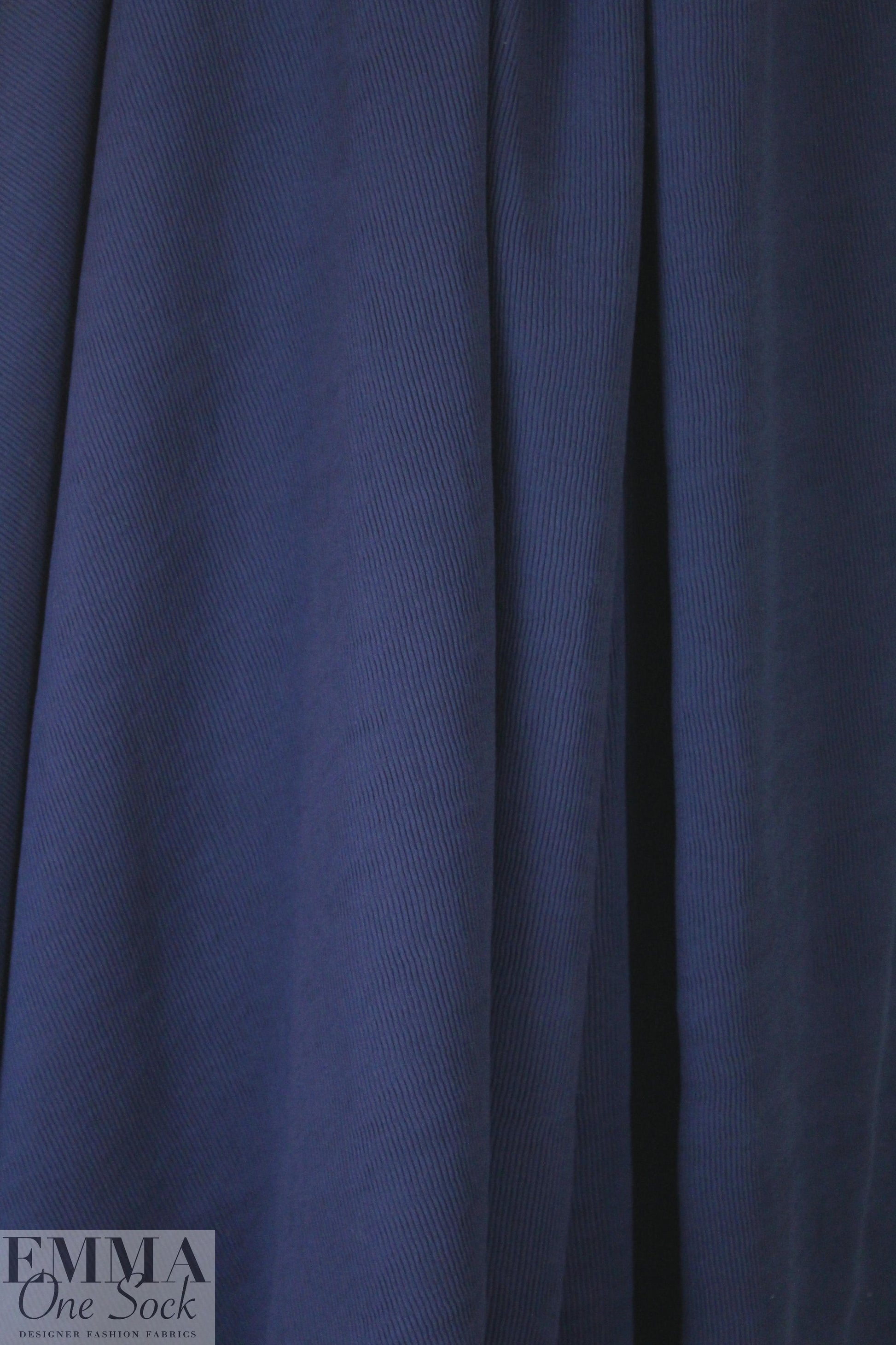 Mi11y Italian textured plisse' matelasse' - navy 1.125 yds