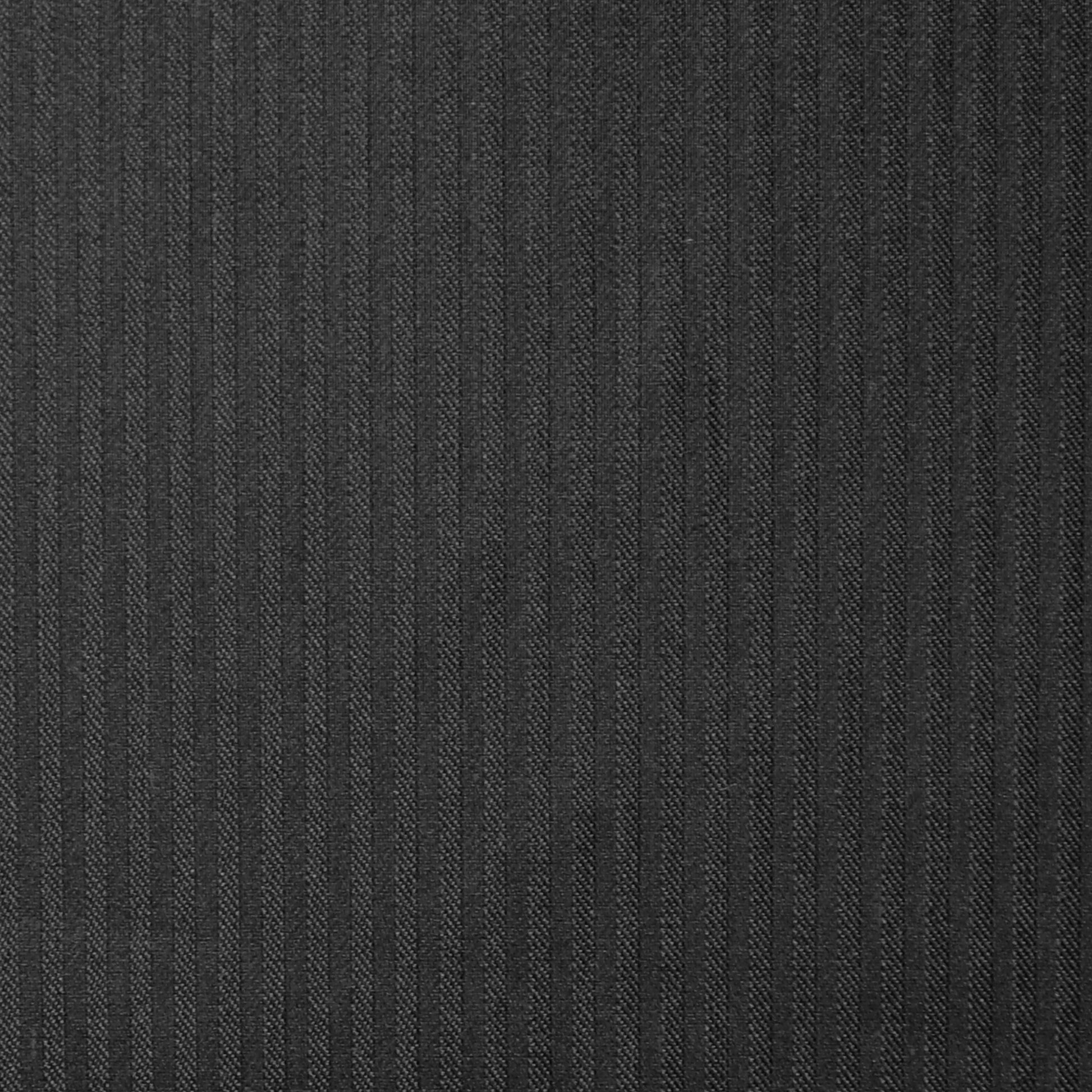 deadstock striped weave pocketing - black