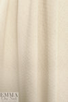 organic cotton GOTS pointelle sweater knit - creamy white 1.66 yd