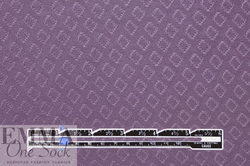 organic cotton GOTS pointelle sweater knit - wisteria 1.75 yd