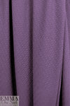 organic cotton GOTS pointelle sweater knit - wisteria 1.5 yd