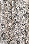 Pol0 textured stretch crepe - black on pink