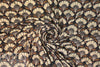 earthtones art deco graphic poly/span knit