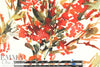 Carmen Marc Va1vo painerly floral poly crepe woven