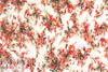 Carmen Marc Va1vo painerly floral poly crepe woven 2 yds