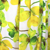 CA designer 'lemon-lime floral' poly crepe woven 2 yd