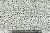 Rebecca Tayl0r speckles on white stretch crepe woven 1.625 yd