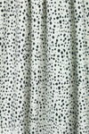 Rebecca Tayl0r speckles on white stretch crepe woven 2.25 yd