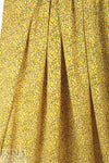 teeny flowers drapey lightweight woven - yellow 1.375 yd