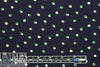 dark navy/green shadow dot poly crepe woven