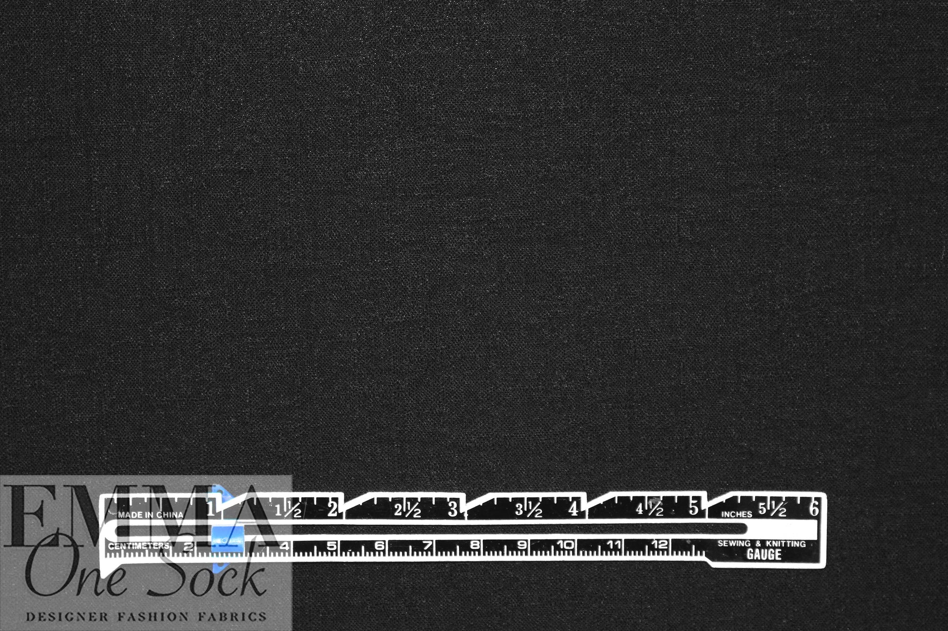 textured lightweight polyester woven - black .75 yard