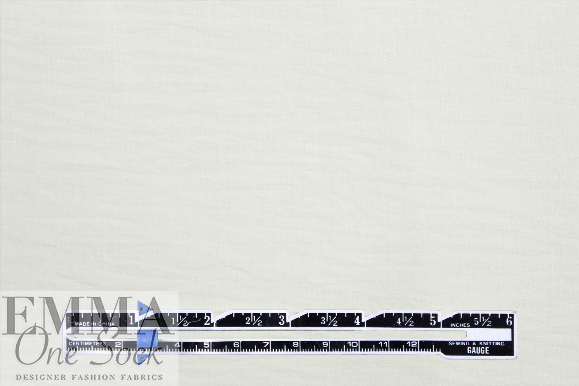 textured lightweight polyester woven - off white 2 yd