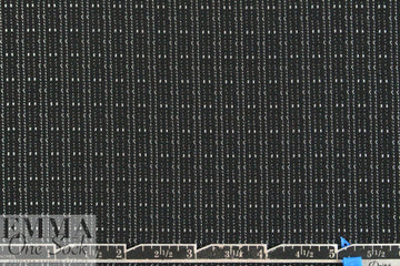 Italian drapey jacquard woven - black/white