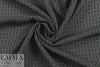 CA designer drapey jacquard woven - black/white 1.66 yds