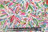 NY designer 'happy colors' polysilk woven