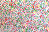 NY designer 'happy colors' polysilk woven