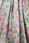 NY designer 'happy colors' polysilk woven