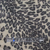 CA designer 'leopard bias' gauze blouseweight woven 1.66 yd
