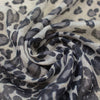 CA designer 'leopard bias' gauze blouseweight woven .75 yds