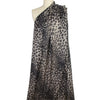 CA designer 'leopard bias' gauze blouseweight woven 1.66 yd