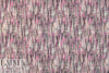 Italian phlox/peach dotty graphic poly knit 2 yd