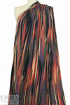 'southwest sunset' abstract poly/lycra knit