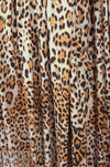 NY designer stylized leopard poly/spandex knit .875 yds