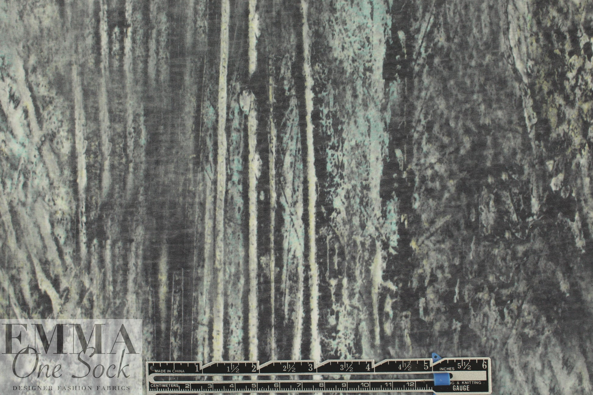 Italian 'organic textures' abstract micro-mesh knit 1 yard