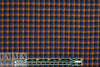 Rag and B0ne yarn dyed plaid doubleknit - navy/orange