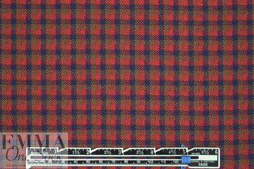 Rag and B0ne yarn dyed plaid doubleknit - red/olive