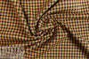 Rag and B0ne yarn dyed plaid doubleknit - yellow/orange 1.25 yds