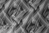 criss cross abstract ITY knit - black white