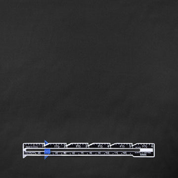 luscious recycled poly satin stretch lining, GRS certified - black 2 yd