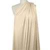 luscious recycled poly satin woven, GRS certified - champagne