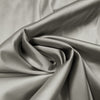 luscious recycled poly satin woven, GRS certified - pewter 3 yd