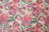 'watercolor wildflowers' digital poly chiffon .75 yds