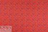 Italian deco leaves polysilk charmeuse 1 yard