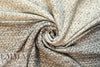 NY designer black/gray/stone tweedy brocade suiting 1 yard