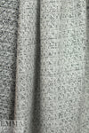 NY designer black/gray/stone tweedy brocade suiting 1.875 yd