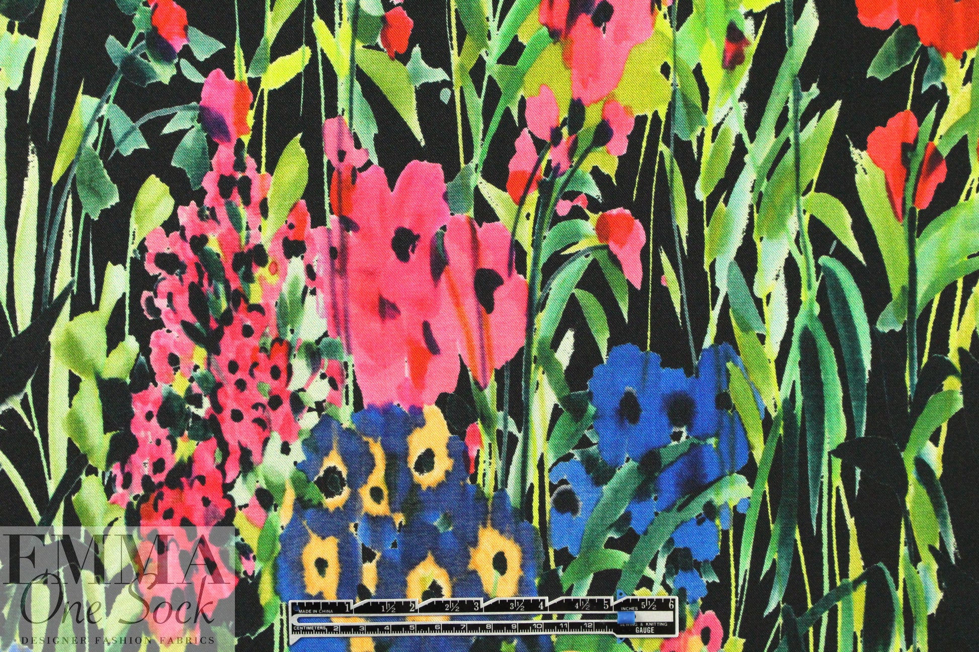 Carmen Marc Va1vo - wildflowers 1.25 yds Partial Panel