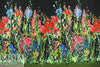 Carmen Marc Va1vo 'poly-silk' twill - wildflowers
