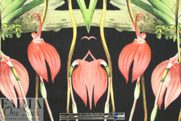 Italian 'fantasy island' poly woven panel