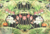 Italian 'fantasy island' poly woven panel
