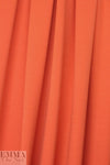 Italian rayon blend ponte 4-way - tangerine 1.375 yds