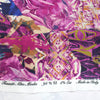 Italian 'floral collage' 4-way stretch ponte 2 yd