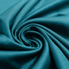 Italian micro-stripe doubleknit - teal blue/black 1.5 yd