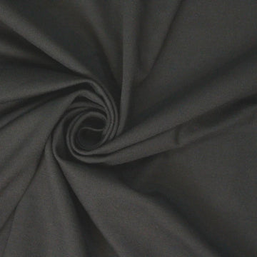 4-way stretch rayon blend ponte - black