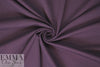 4-way stretch rayon blend ponte - deep plum 1 yard