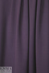 4-way stretch rayon blend ponte - deep plum